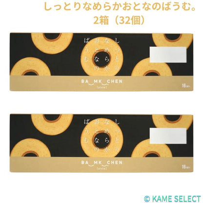 【2個セット】しっとりなめらかおとなのばうむ。16個入×2箱 お買い得品 上品な味 大人気 大容量 スイーツ