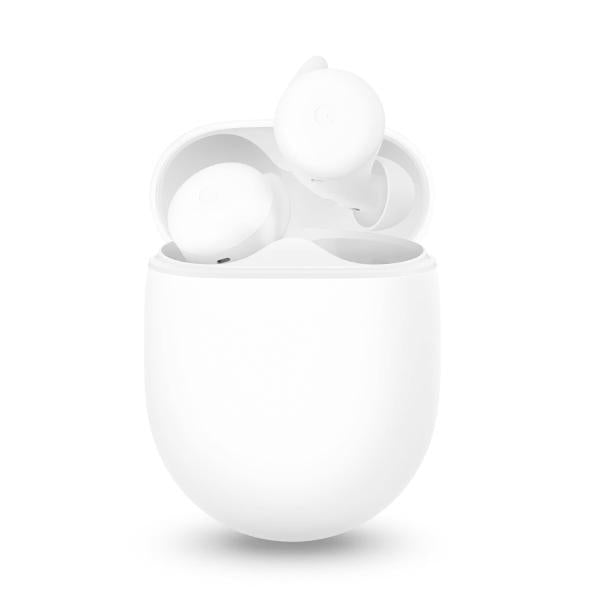 Google フルワイヤレスイヤホン Pixel Buds A-Series GA02213-GB Clearly White ホワイト 白 イヤホン本体　長時間バッテリー