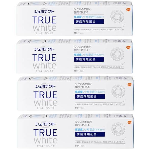 【4個】シュミテクト トゥルーホワイト 80g ×4