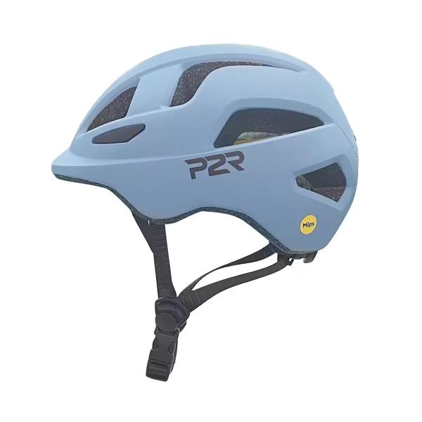 P2R MIPS搭載 自転車用インモールドヘルメット 子供用 スカイブルー XS/S
