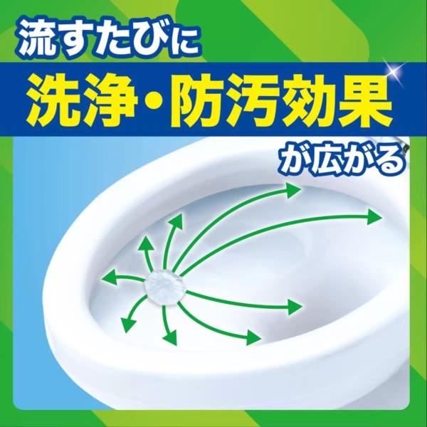 スクラビングバブル トイレスタンプ 本体２ + 付替 6個 Scrubbing Bubble