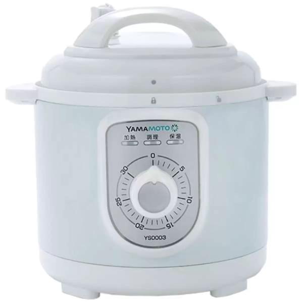 山本電気 ダイヤル式電気圧力鍋 YS0003WH