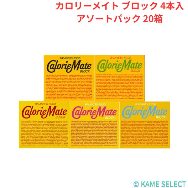 カロリーメイト ブロック 4本入 アソートパック 20箱