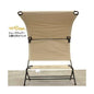 リューパラ　シェードチェアー ベージュRyupara Shade Chair 日影付きベンチキャンプチェア イス
