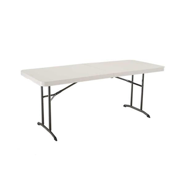 LIFETIME 6ft ライフタイム 折りたたみ式簡易テーブル 6人掛け 6FOOT 183×76 屋外使用可能 ピクニック キャンプ テーブル