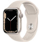 Apple Watch Series 7 GPS 45mm スターライトアルミニウムケース スターライトスポーツバンド