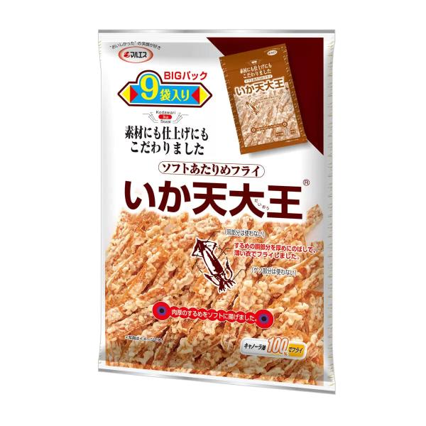 いか天大王　40g X 9袋 360g
