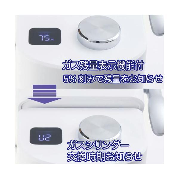 ドリンクメイト SERIES631 家庭用炭酸飲料メーカー 電動モデル 炭酸強度6段階設定 自動 水以外可能 高コスパ 炭酸水