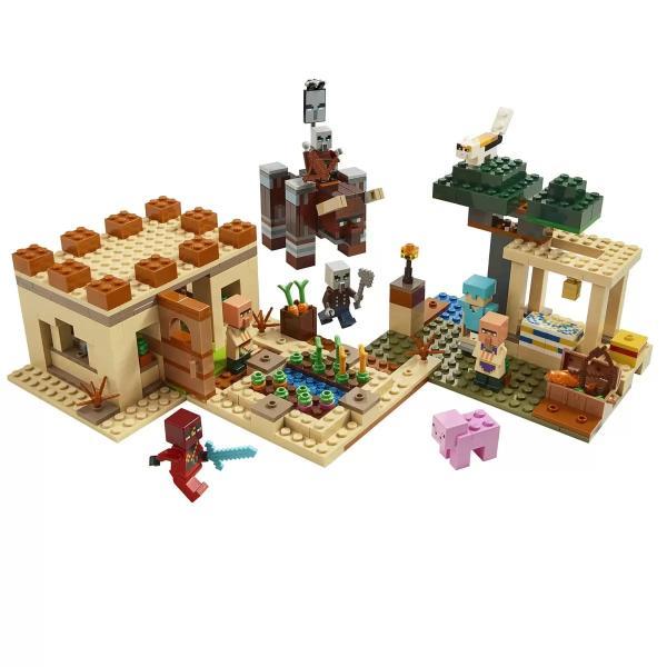レゴ マインクラフト イリジャーの襲撃 LEGO Minecraft The Illager Raid