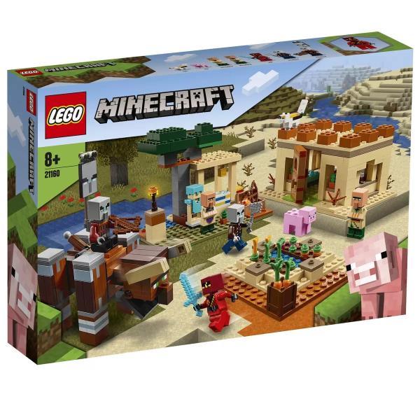 レゴ マインクラフト イリジャーの襲撃 LEGO Minecraft The Illager Raid