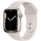 Apple Watch Series 7 GPS 41mm スターライトアルミニウムケース スターライトスポーツバンド