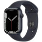 Apple Watch Series 7 GPS 45mm ミッドナイトアルミニウムケース ミッドナイトスポーツバンド　色：ミッドナイト