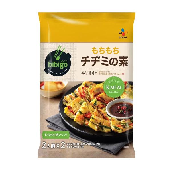 【2袋セット】ビビゴ 韓飯チヂミの素 2人前 × 2パック × 2袋