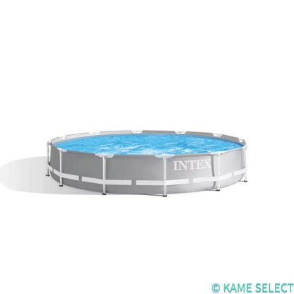 INTEX インテックス 3.66m x 76cm プリズムフレームプレミアムプールセット カバー付 26710NP