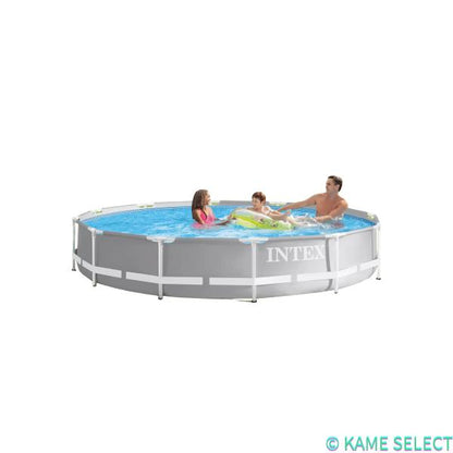 INTEX インテックス 3.66m x 76cm プリズムフレームプレミアムプールセット カバー付 26710NP