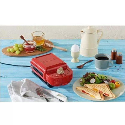 ブルーノ ホットサンドメーカー シングル BOE043-RD レッド　BRUNO Hot Sand Maker Single Red