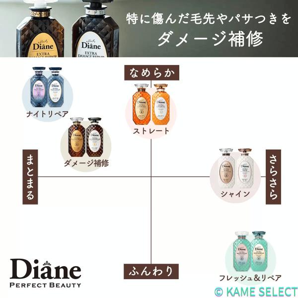 ダイアン エクストラダメージリペア シャンプー 詰替 2020ml トリートメント 詰替 2020ml Diane