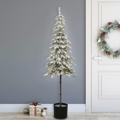 LEDライト付き ノルディックツリー 高さ182センチ　クリスマスツリー