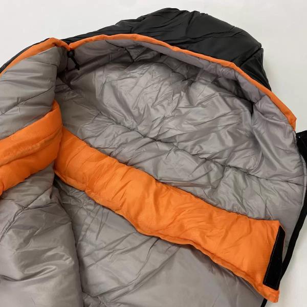 コールマン ノースリム マミー型寝袋 オレンジ/ブラック 最低使用温度 -17.8℃ Coleman North Rim Mummy Sleeping Bag
