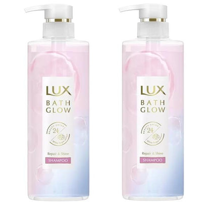 【2本セット】ラックス　バスグロウ リペア & シャイン シャンプー 490g LUX
