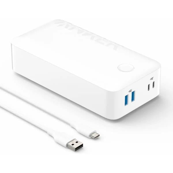 Anker 347 Power Bank (PowerCore 40000) モバイルバッテリー ホワイト A1377021