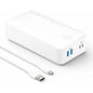 Anker 347 Power Bank (PowerCore 40000) モバイルバッテリー ホワイト A1377021