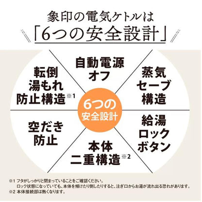 象印 電気ケトル ホワイト CK-VA15