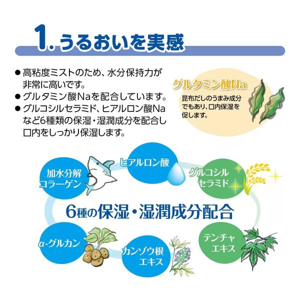 プラスハート　口腔用保湿スプレー　マウスミスト50ML ×2個