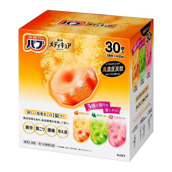 バブ メディキュア 薬用入浴剤 30錠　花王