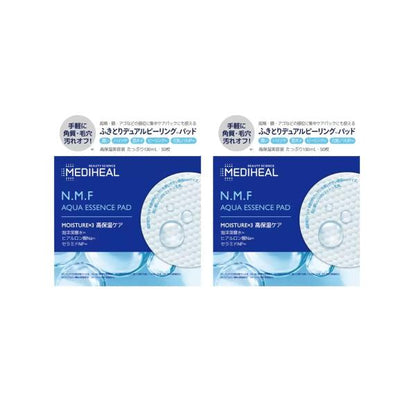 MEDIHEAL (メディヒール) 　各種　カーミングエッセンスパッド 50枚 x 2 N.M.F アクア　ティーツリー　化粧水 500mL　 クレンジングバーム
