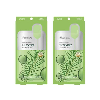 MEDIHEAL (メディヒール) アンプルマスクJEX 3枚入 x 2個 ティーツリー