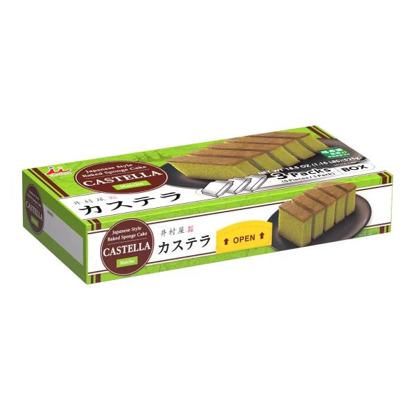 井村屋カステラ 3袋入　抹茶カステラ3袋入　抹茶どら焼き 18個