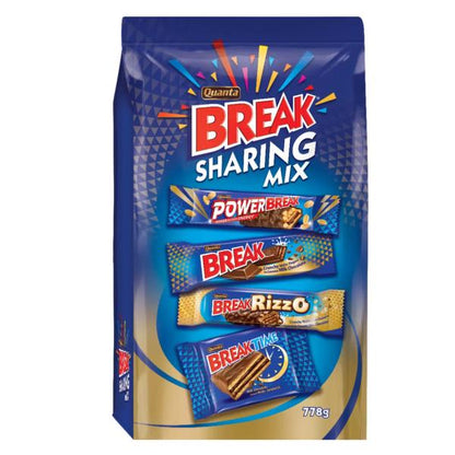クァンタ ブレーク シェアリング ミックス 51個 778g ウエハース スナックチョコ