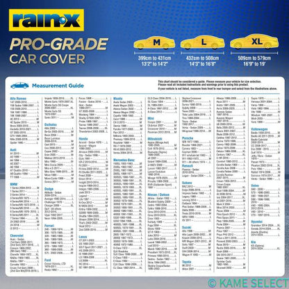 RAIN-X (レイン エックス) プログレード カーカバー サイズM/L/XL