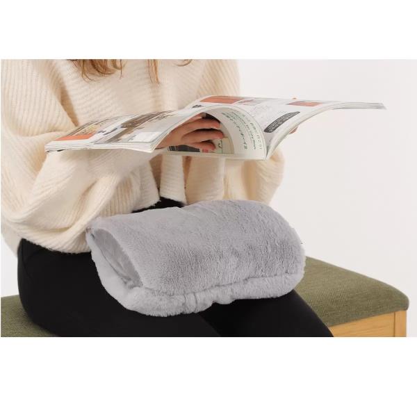 QUADS 蓄熱式湯たんぽ mofca(モフカ) QS330 ブルーグレー