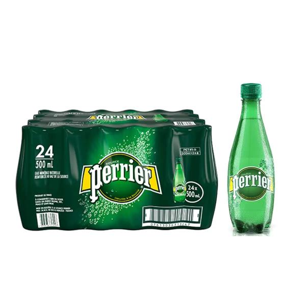 Perrier　ペリエ 500ml x 24 本 　炭酸水　ナチュラルミネラルウォーター