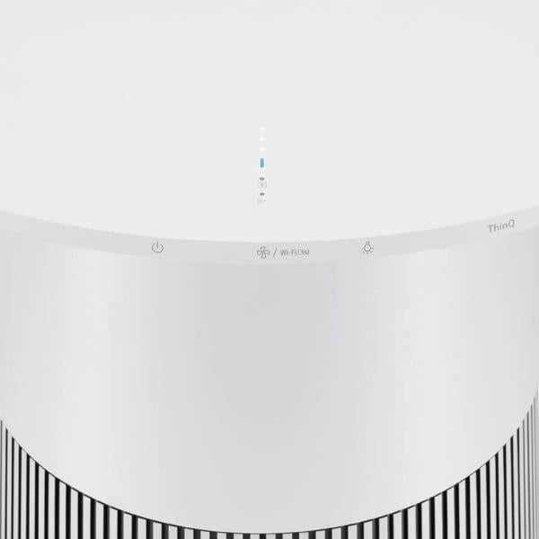 マルチ機能空気清浄機 LG PuriCare AeroFurniture ラウンドピュアホワイト AS207PWU0 [適用畳数：12畳 /PM2.5対応]