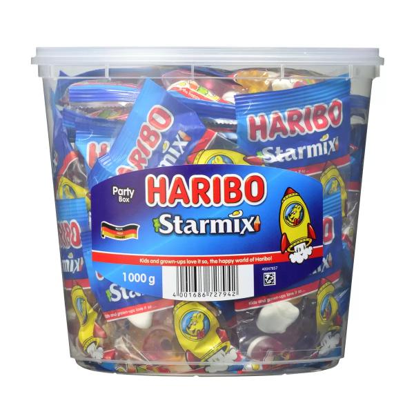 ハリボー スターミックス ドラム 1000g　グミ　HARIBO