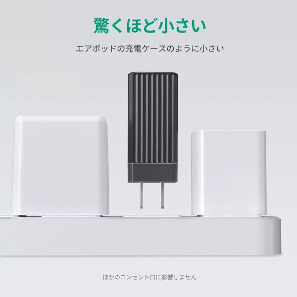 ZENDURE ACアダプタ SuperPort S3 65W Cx2 / Ax1