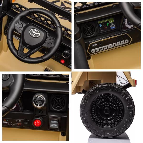 子ども用電動乗用カー ランドクルーザー FJ40
