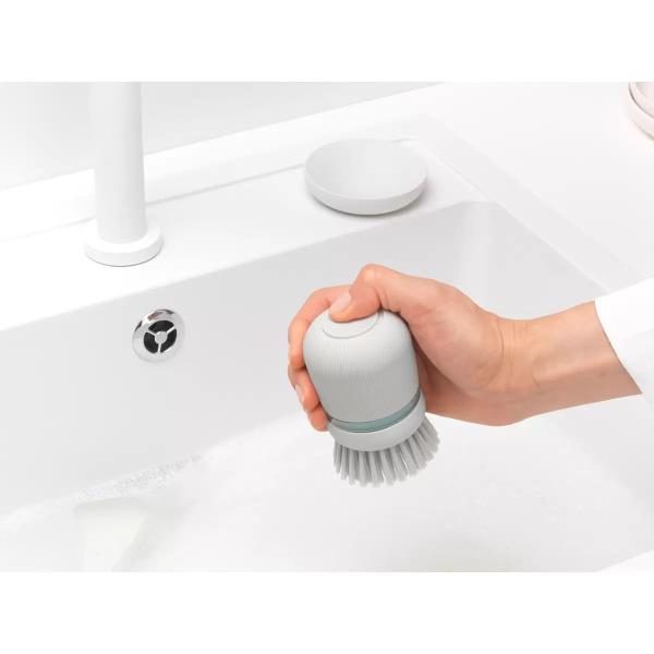 ブラバンシア ソープ ディスペンシング ブラシ ライトグレー