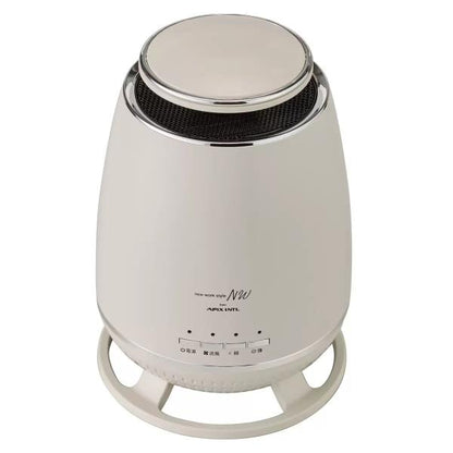 アピックスインターナショナル 360°セラミックヒーター APH-362 グレージュ