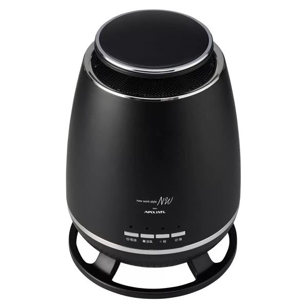 アピックスインターナショナル 360°セラミックヒーター APH-362 ブラック