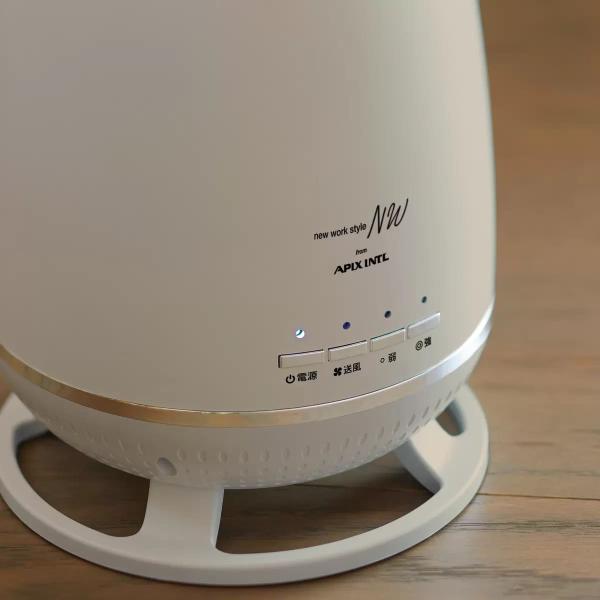 アピックスインターナショナル 360°セラミックヒーター APH-362 ブラック