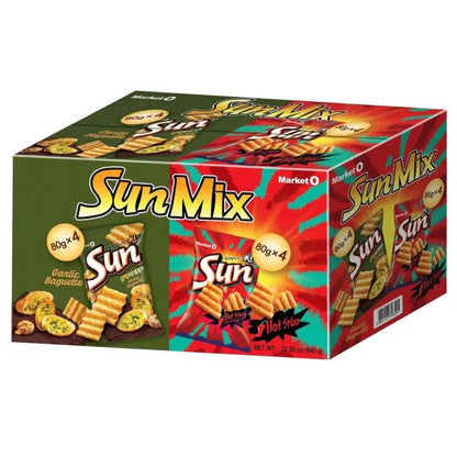 サンミックス 80g x 8袋　スナック菓子