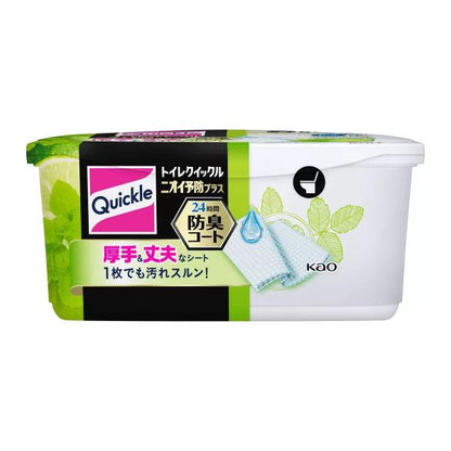 【12個セット】トイレクイックル ニオイ予防プラス シトラスミントの香り 8枚入り ×12個
