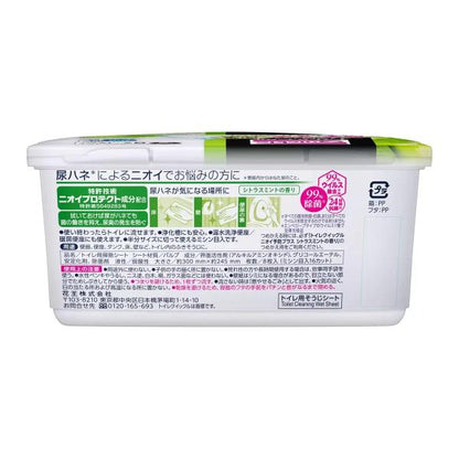 【12個セット】トイレクイックル ニオイ予防プラス シトラスミントの香り 8枚入り ×12個