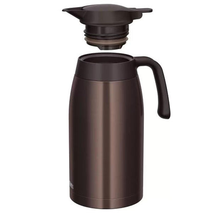 サーモス ステンレス ハンドポット 2L ダークブラウン Thermos