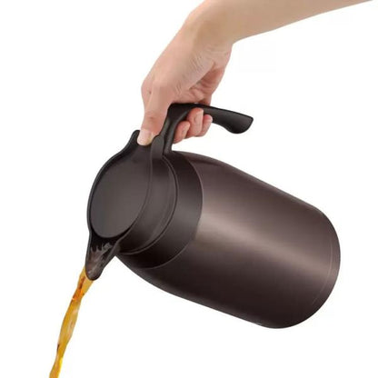 サーモス ステンレス ハンドポット 2L ダークブラウン Thermos