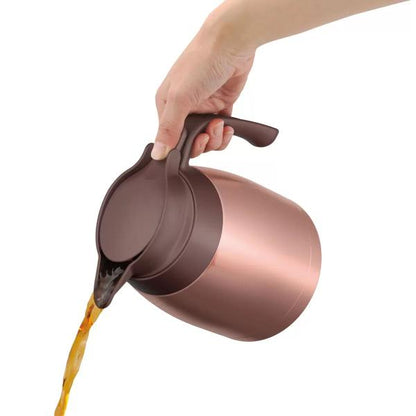 サーモス ステンレス ハンドポット 1L ブロンズ Thermos